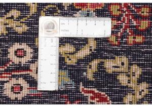 Tappeto Ardakan Medaglione Floreale Rosso Blu Scuro 255x362 Cm