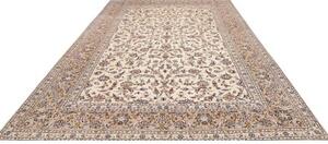Tappeto Kashan Floreale Avorio Beige 258x367 Cm