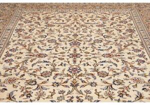 Tappeto Kashan Floreale Avorio Beige 258x367 Cm