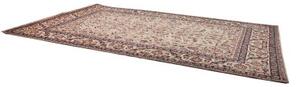 Tappeto Kashan Floreale Avorio Blu Scuro 308x480 Cm
