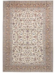 Tappeto Kashan Floreale Avorio Beige 258x367 Cm