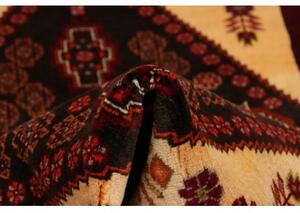 Tappeto Baluch Stilizzato Bordeaux Avorio 105x198 Cm