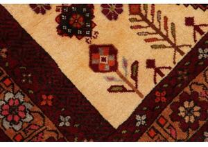 Tappeto Baluch Stilizzato Bordeaux Avorio 105x198 Cm
