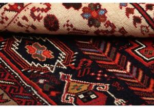 Tappeto Baluch Stilizzato Blu Scuro Rosso Mattone 109x194 Cm