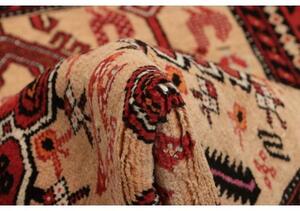 Tappeto Baluch Stilizzato Rosso Beige 115x190 Cm