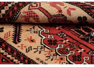 Tappeto Baluch Stilizzato Rosso Beige 115x190 Cm