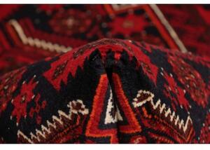 Tappeto Baluch Stilizzato Rosso Blu Scuro 106x205 Cm