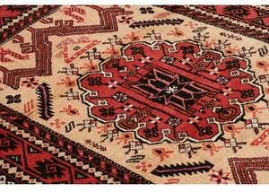Tappeto Baluch Stilizzato Rosso Beige 115x190 Cm