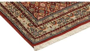 Tappeto Moud Stilizzato Rosso Avorio 55x90 Cm