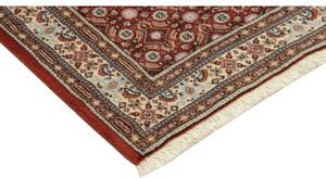 Tappeto Moud Stilizzato Rosso Mattone Bianco Avorio 60x89 Cm