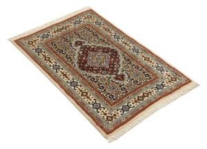 Tappeto Moud Stilizzato Avorio Rosso 57x90 Cm