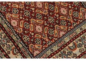 Tappeto Moud Stilizzato Rosso Avorio 55x90 Cm