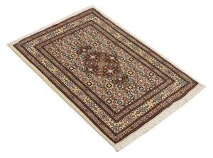 Tappeto Moud Stilizzato Avorio Rosso Mattone 61x91 Cm