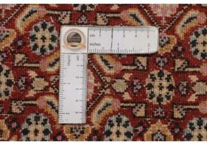 Tappeto Moud Stilizzato Rosso Avorio 55x90 Cm