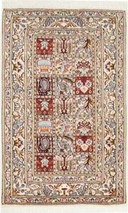Tappeto Moud Geometrico Avorio Rosso 57x88 Cm