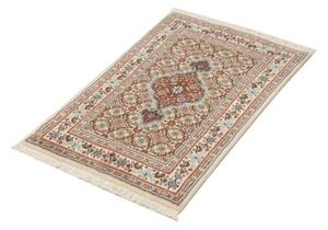Tappeto Moud Stilizzato Avorio Rosso 57x88 Cm