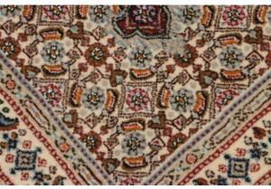 Tappeto Moud Stilizzato Avorio Rosso 57x88 Cm