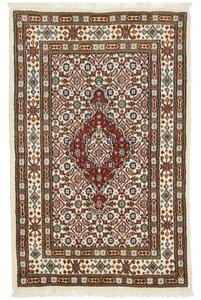 Tappeto Moud Stilizzato Avorio Rosso 60x94 Cm