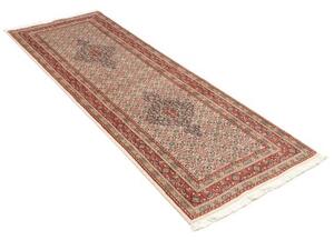Tappeto Moud Stilizzato Avorio Rosso Mattone Corsia 76x235 Cm