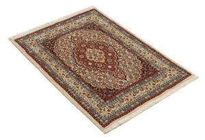 Tappeto Moud Stilizzato Avorio Rosso Mattone 61x90 Cm