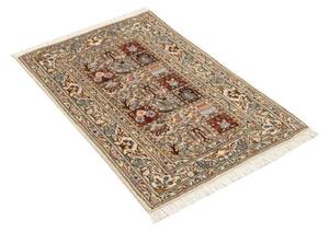 Tappeto Moud Geometrico Avorio Rosso 62x94 Cm