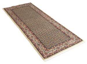 Tappeto Moud Stilizzato Blu Notte Beige Corsia 78x198 Cm