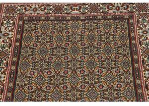Tappeto Moud Stilizzato Blu Notte Beige Corsia 78x198 Cm