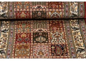 Tappeto Moud Geometrico Rosso Mattone Avorio Corsia 79x248 Cm