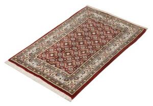 Tappeto Moud Stilizzato Rosso Avorio 60x92 Cm