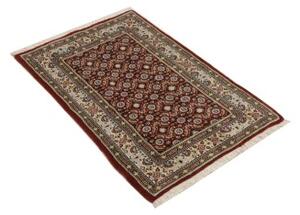 Tappeto Moud Stilizzato Rosso Avorio 60x92 Cm