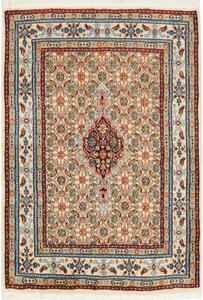 Tappeto Moud Medaglione Floreale Avorio Blu 60x87 Cm