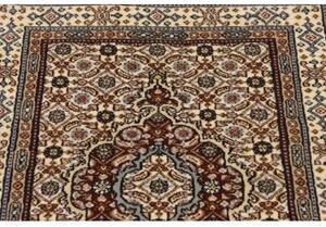 Tappeto Moud Stilizzato Beige Rosso Scuro 64x91 Cm