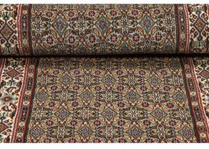 Tappeto Moud Stilizzato Blu Notte Beige Corsia 78x198 Cm