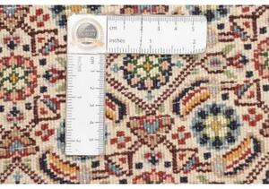Tappeto Moud Stilizzato Avorio Rosso Mattone Corsia 76x235 Cm