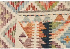 Tappeto Kilim Geometrico Multicolore Beige 122x184 Cm