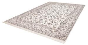 Tappeto Nain 6la Floreale Avorio Blu 257x350 Cm