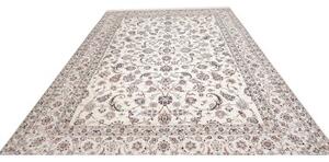 Tappeto Nain 6la Floreale Avorio Blu 257x350 Cm