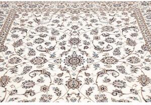 Tappeto Nain 6la Floreale Avorio Blu 197x250 Cm