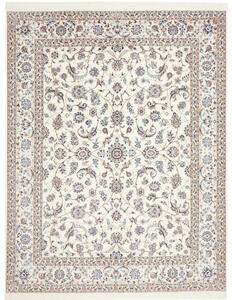 Tappeto Nain 6la Floreale Avorio Blu 197x250 Cm
