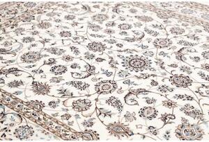 Tappeto Nain 6la Floreale Avorio Blu 197x250 Cm