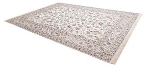 Tappeto Nain 6la Floreale Avorio Blu 257x350 Cm