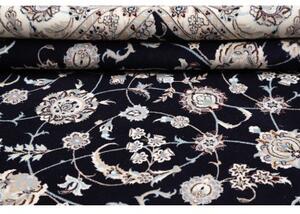 Tappeto Nain 6la Floreale Blu Scuro Avorio Quadrato 254x250 Cm