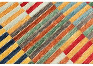 Tappeto Mosaic Geometrico Multicolore Blu 197x282 Cm