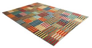 Tappeto Mosaic Geometrico Multicolore Blu 197x282 Cm