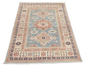 Tappeto Kazak Stilizzato Azzurro Terracotta 96x144 Cm