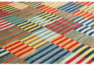 Tappeto Mosaic Geometrico Multicolore Blu 197x282 Cm
