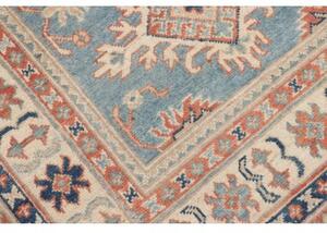 Tappeto Kazak Stilizzato Azzurro Terracotta 96x144 Cm