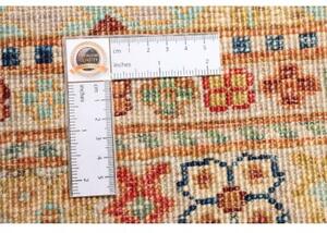 Tappeto Istintia Stilizzato Beige Rosso Mattone Corsia 80x292 Cm