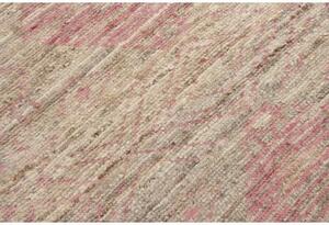 Tappeto Berbero Geometrico Beige Rosa 248x303 Cm