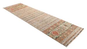 Tappeto Istintia Stilizzato Beige Rosso Mattone Corsia 80x292 Cm